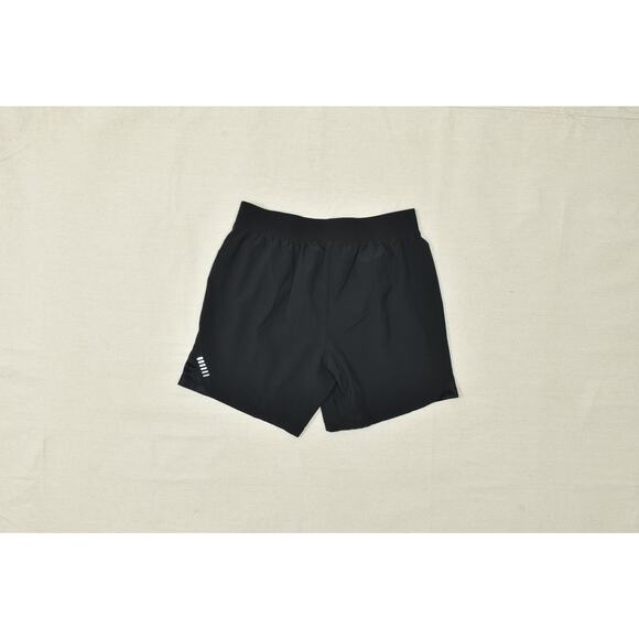 Under Armour Women's Black Athletic Shorts L Polyester Pull On Gym Workout - Picture 7 of 8